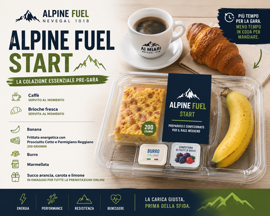 ALPINE FUEL START - La colazione essenziale pre-gara