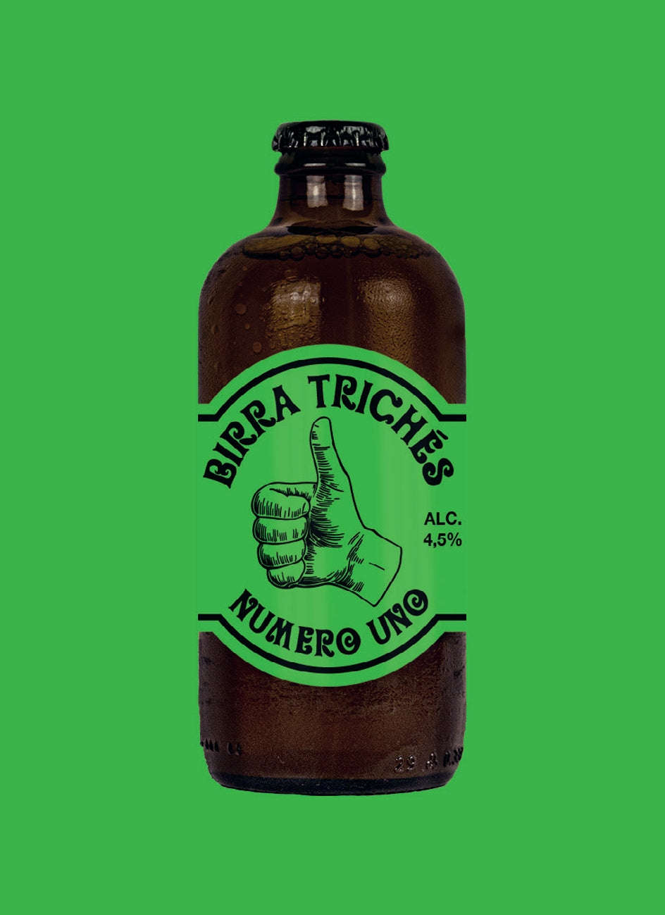 BIRRA ARTIGIANALE  TRICHES TYPE  N. 1 -  KELLER ALC. 4.5 %