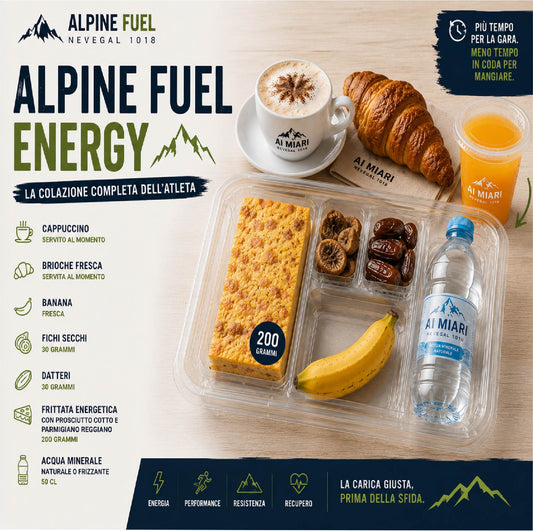 ALPINE FUEL ENERGY - La colazione completa dell'atleta