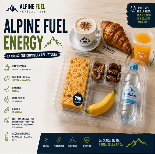 ALPINE FUEL START - La colazione essenziale pre-gara