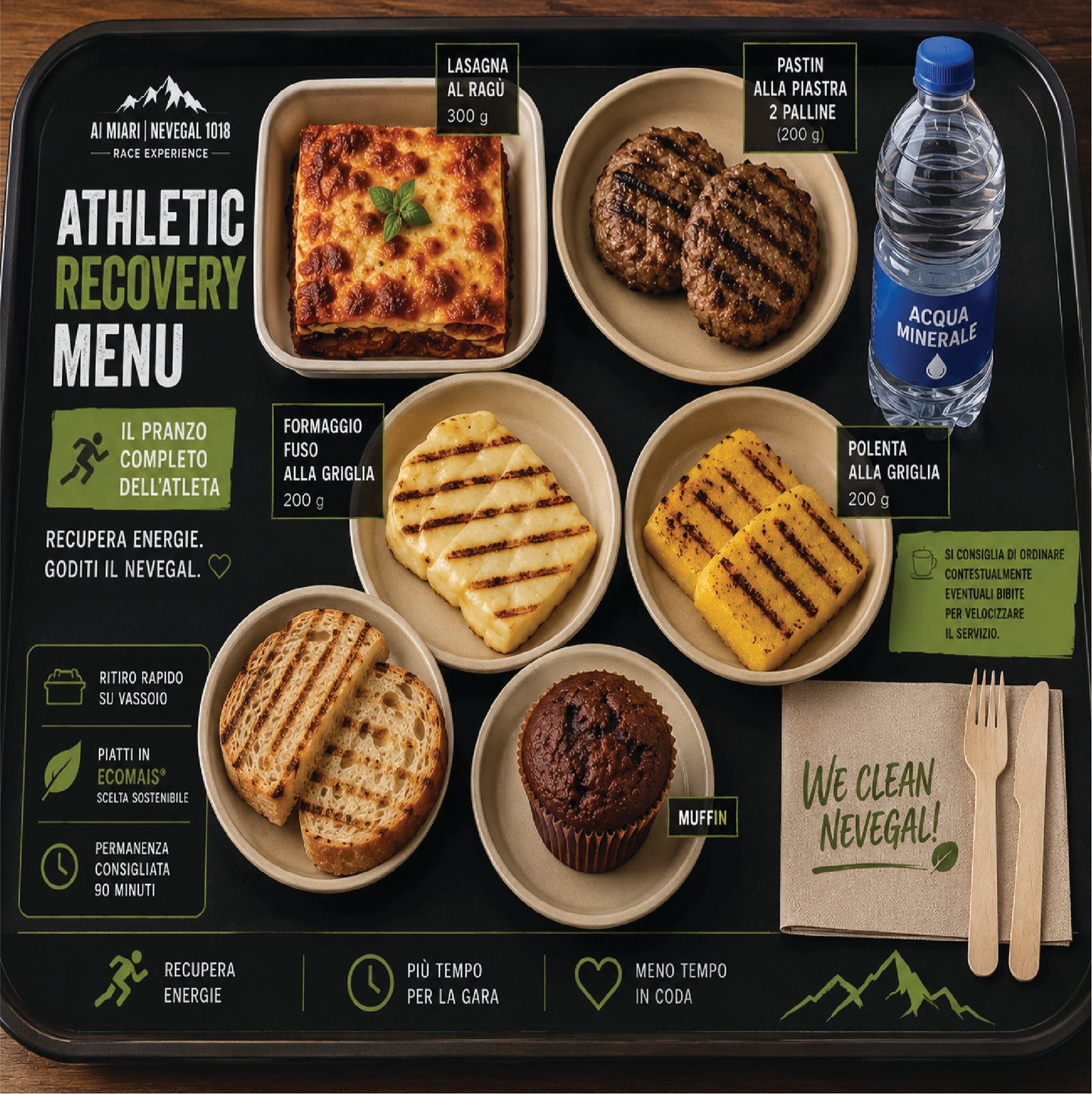 Athletic Recovery Menu
